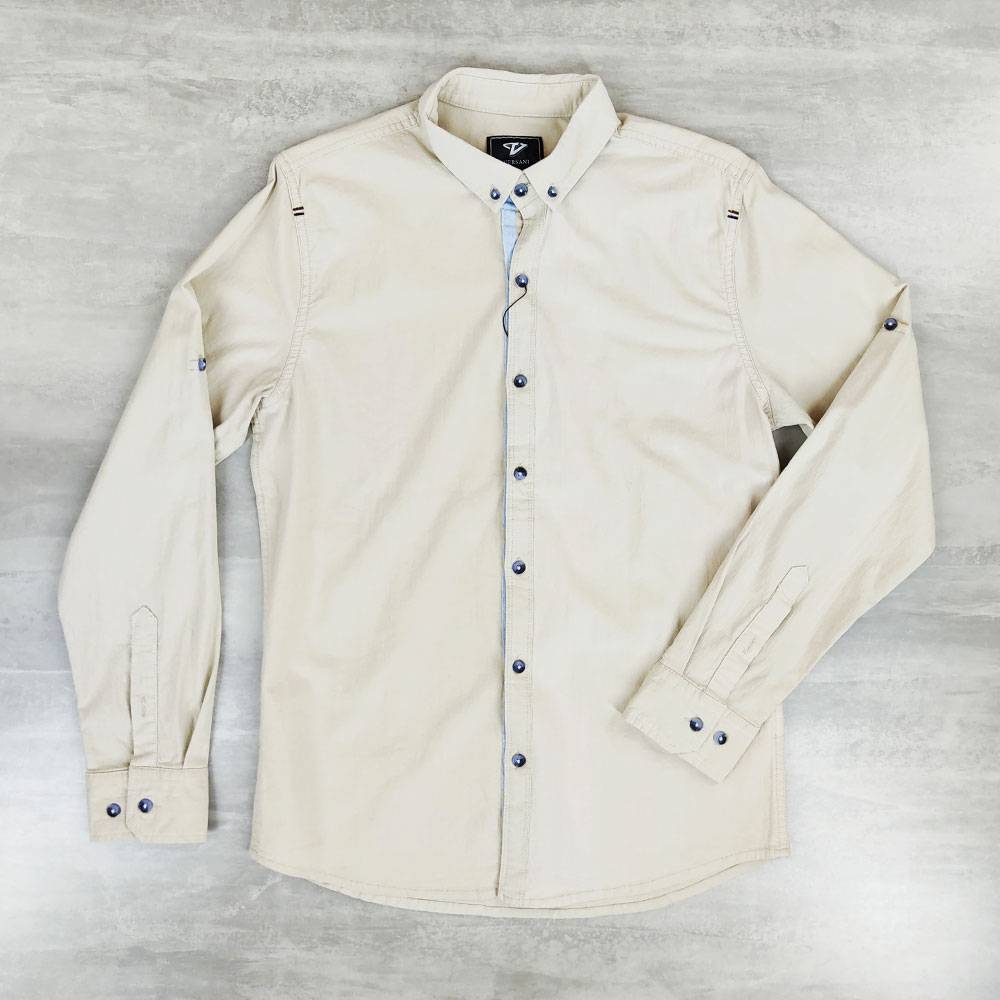 CAMISA MANGA LARGA CASUAL MASCULINO