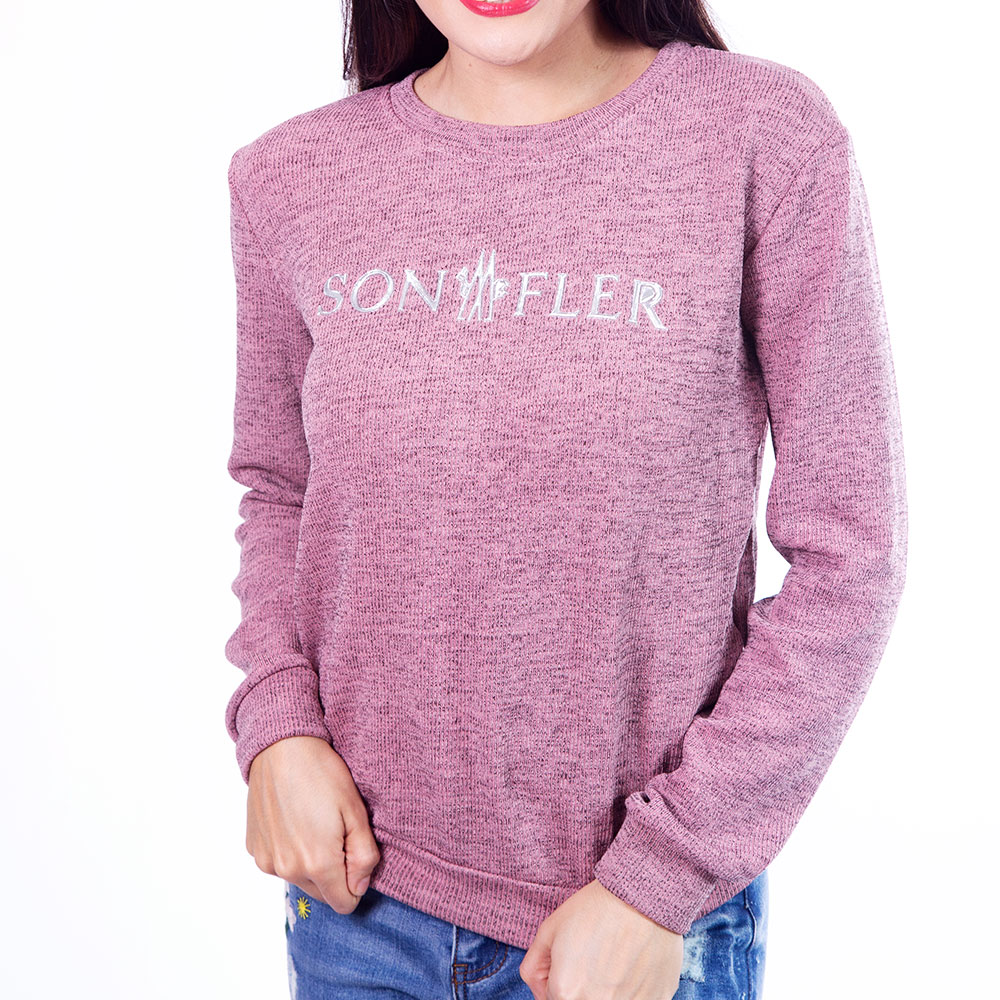 BLUSA MANGA LARGA CASUAL FEMENINO