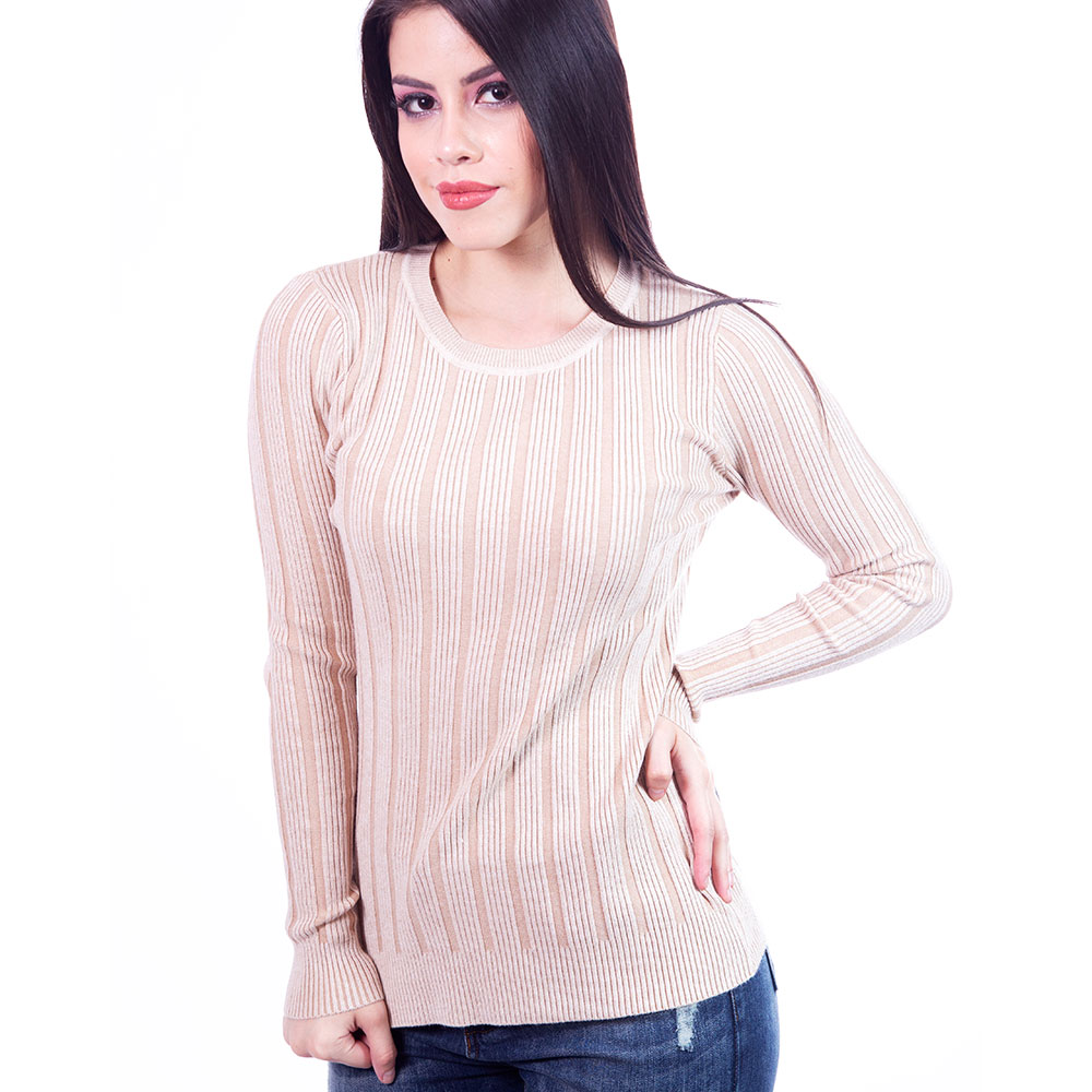 BLUSA MANGA LARGA CASUAL FEMENINO