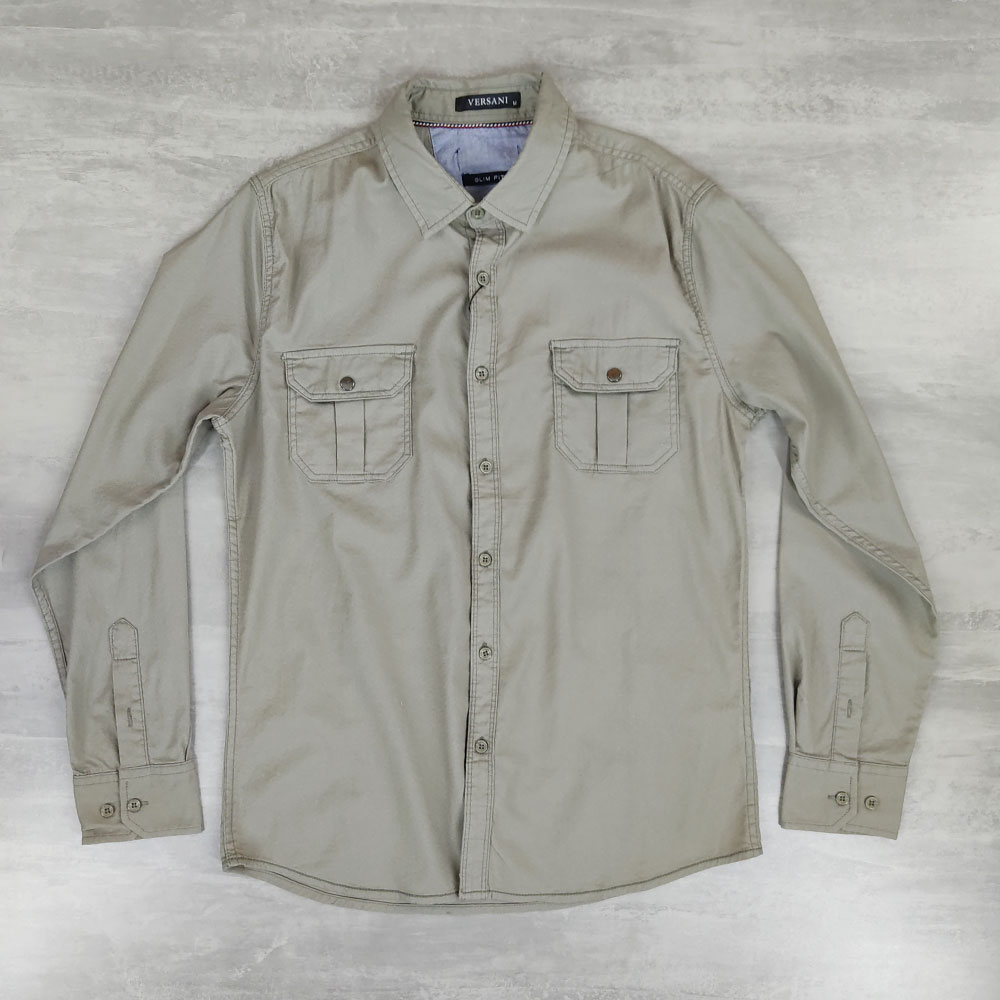 CAMISA MANGA LARGA CASUAL MASCULINO